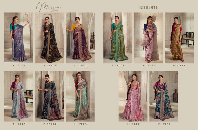 Kimora Meera Premium Vol 13 Designer Wedding Sarees
